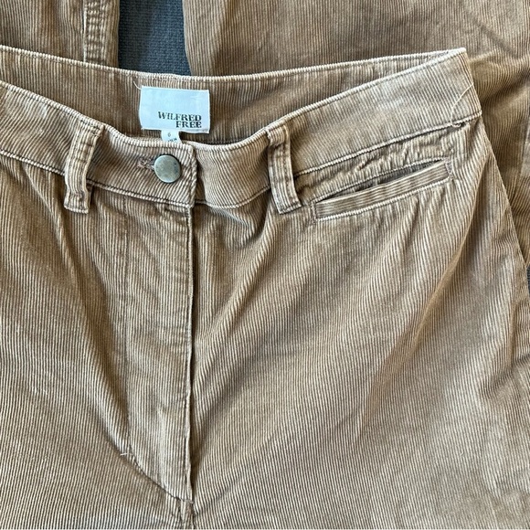 Artizia Wilfred Free High Rise Flare Corduroy Jeans 6 - Picture 4 of 7